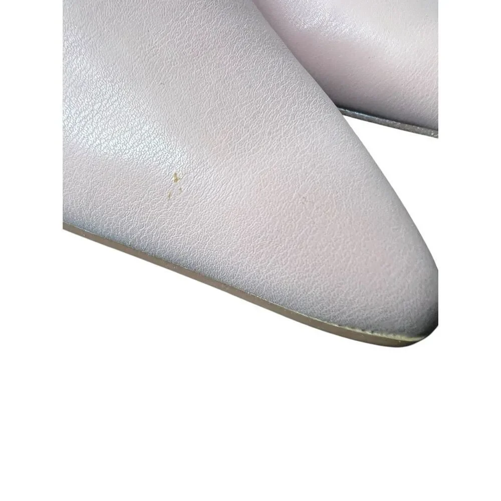 NEW Lulus Frae Naked Hazelnut Natural Pointed Toe Mules Size 7 Stiletto Heel 2